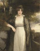 Portrait in oils of Eleanor Agnes Hobart, Countess of Buckinghamshire John Hoppner